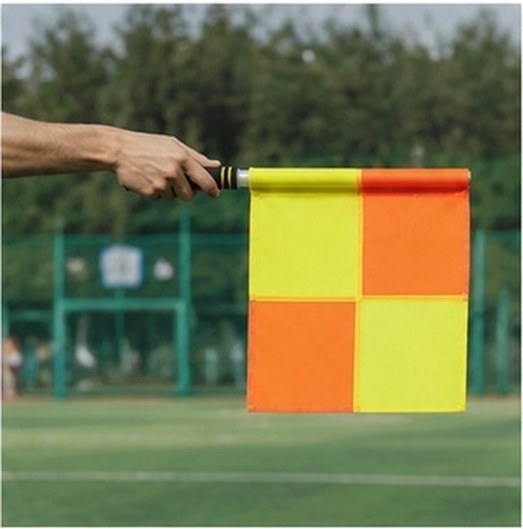 Sports Equipment Volleyball - قطعتان من أعلام الإشارات الخاصة بالحكام،