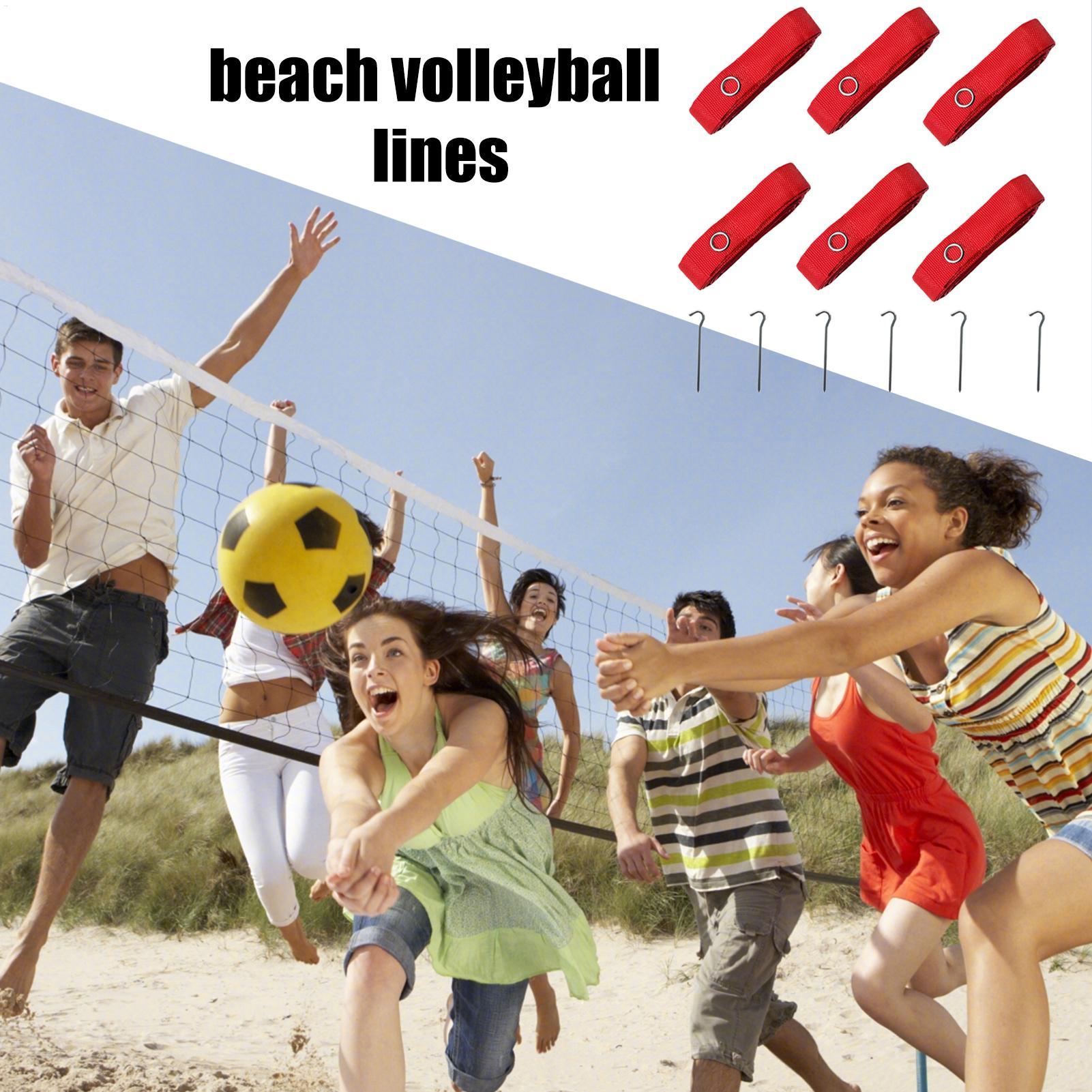 Sports Equipment Volleyball - 6 خطوط لتحديد ملعب كرة الطائرة