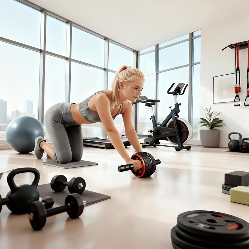 عجلة تمارين البطن وسجادة الركب - مراجعة Sports Equipment Suppliers وسعره