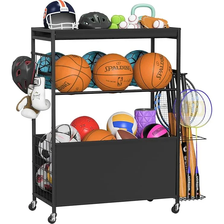 عربة تخزين معدات رياضية صديقة  - مراجعة Sports Equipment Bat وسعره