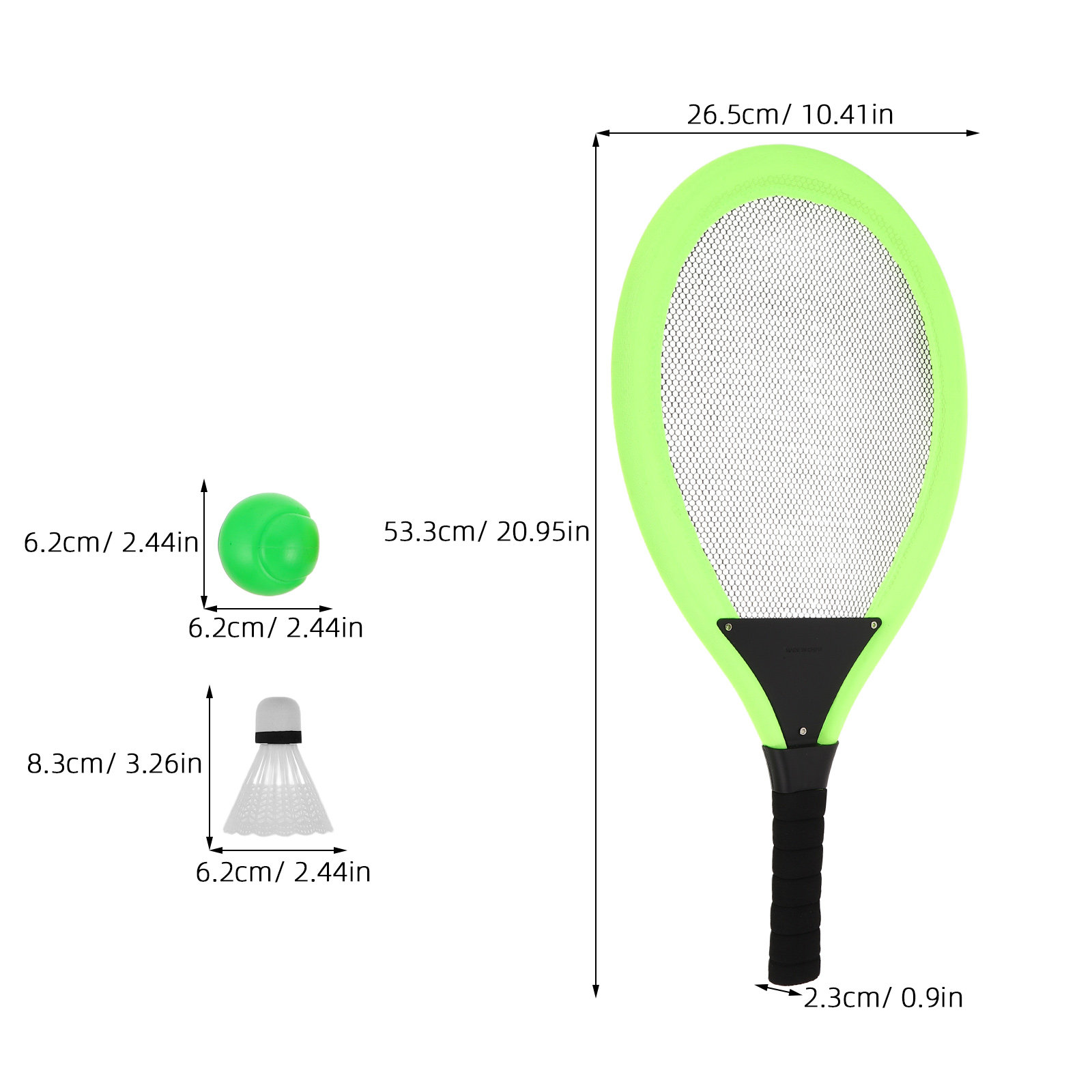 قطعتان من مضارب التنس للأطفال، - مراجعة Sports Equipment Bat وسعره