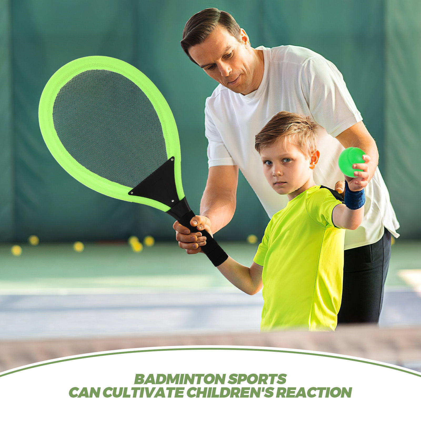 قطعتان من مضارب التنس للأطفال، - مراجعة Sports Equipment Bat وسعره