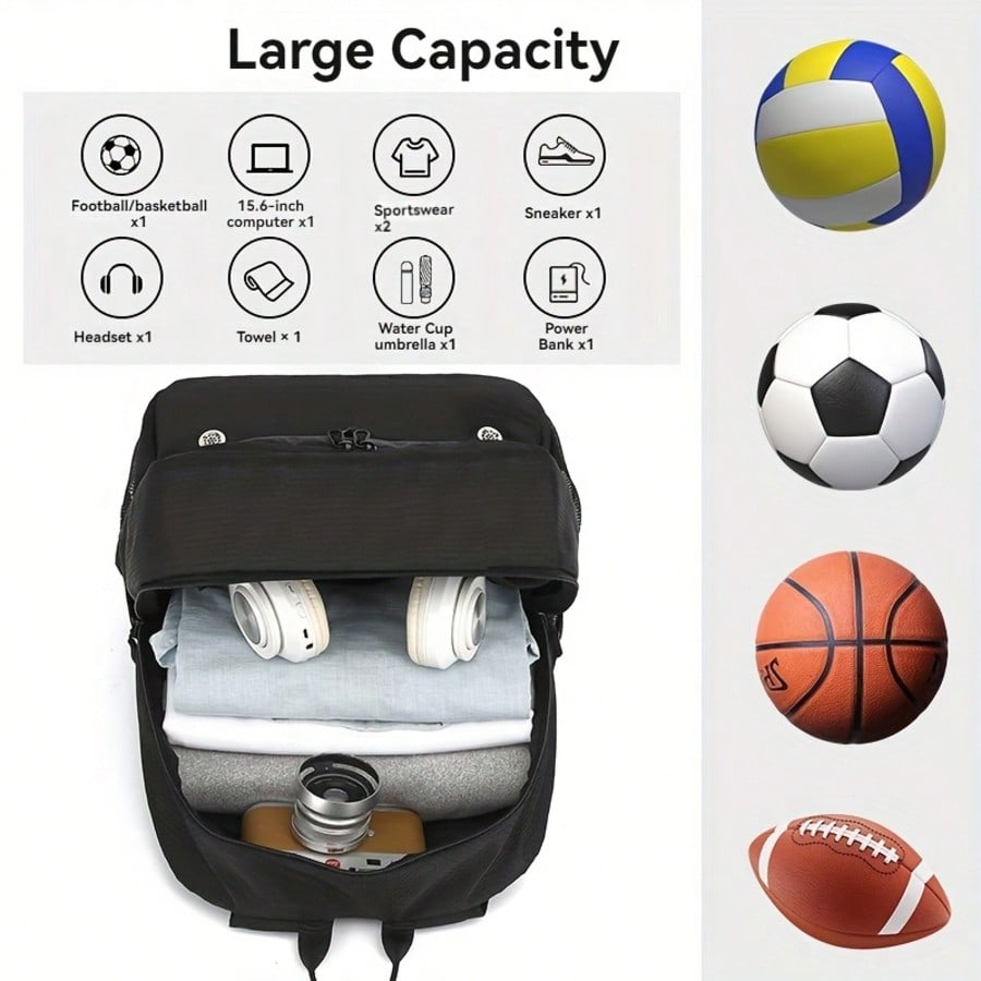 حقيبة ظهر لكرة القدم، حقيبة مد - مراجعة Sports Equipment For Schools وسعره